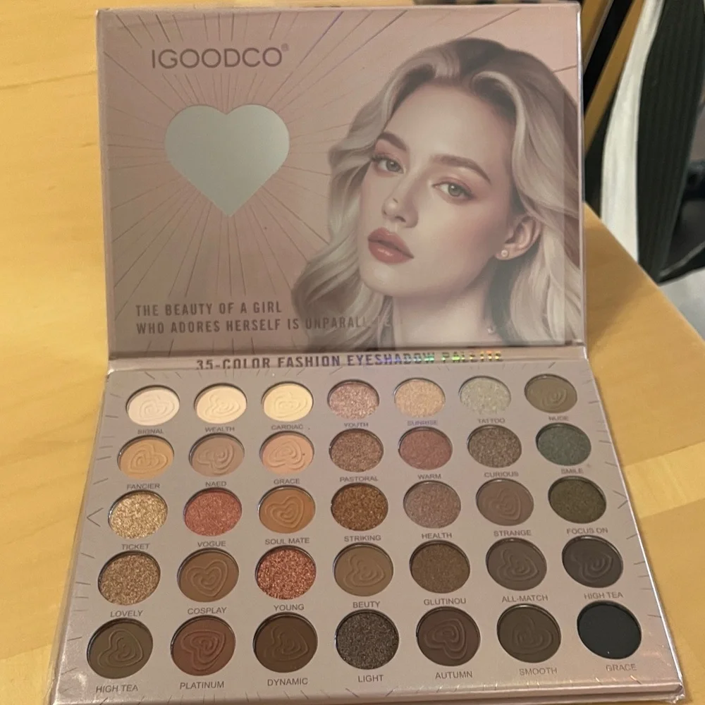 NWT 35 Color Fashion Eyeshadow Palette - Pink